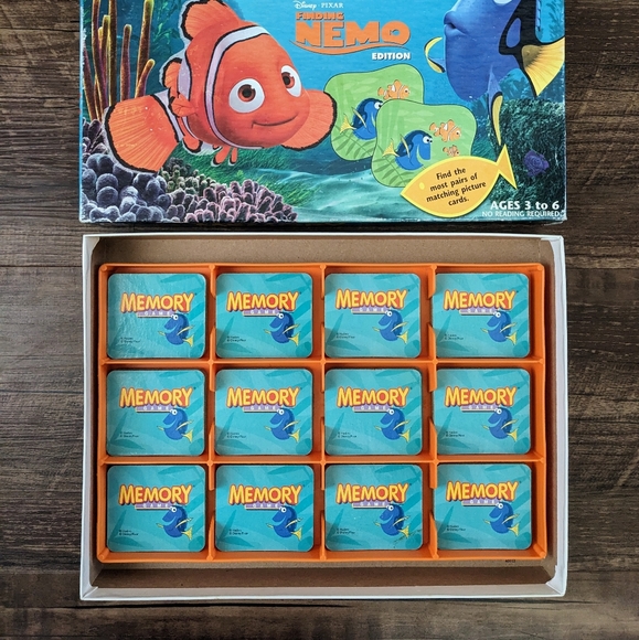 Milton Bradley Disney Pixar Finding Nemo Memory Game - Picture 6 of 10